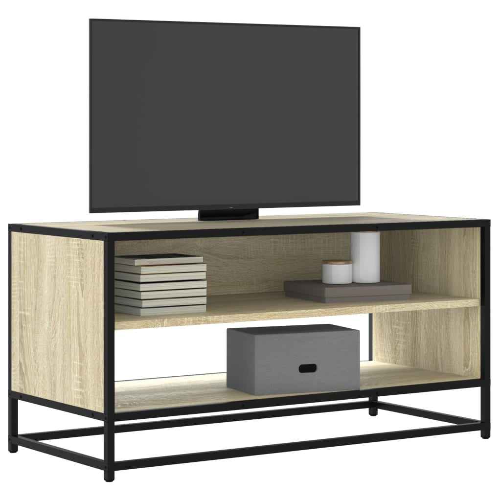Meuble Tv 270X40X46 Cm Bois D'ingénierie Chêne Sonoma