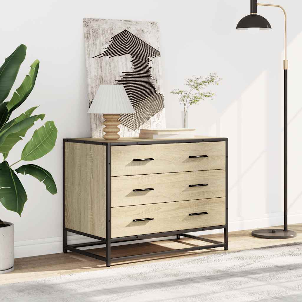 Commode 70X41X56 Cm Bois D'ingénierie