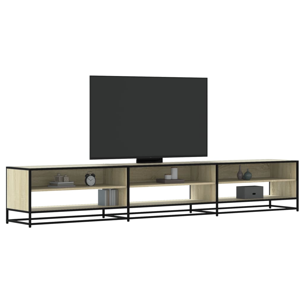 Meuble Tv 270X40X46 Cm Bois D'ingénierie Chêne Sonoma