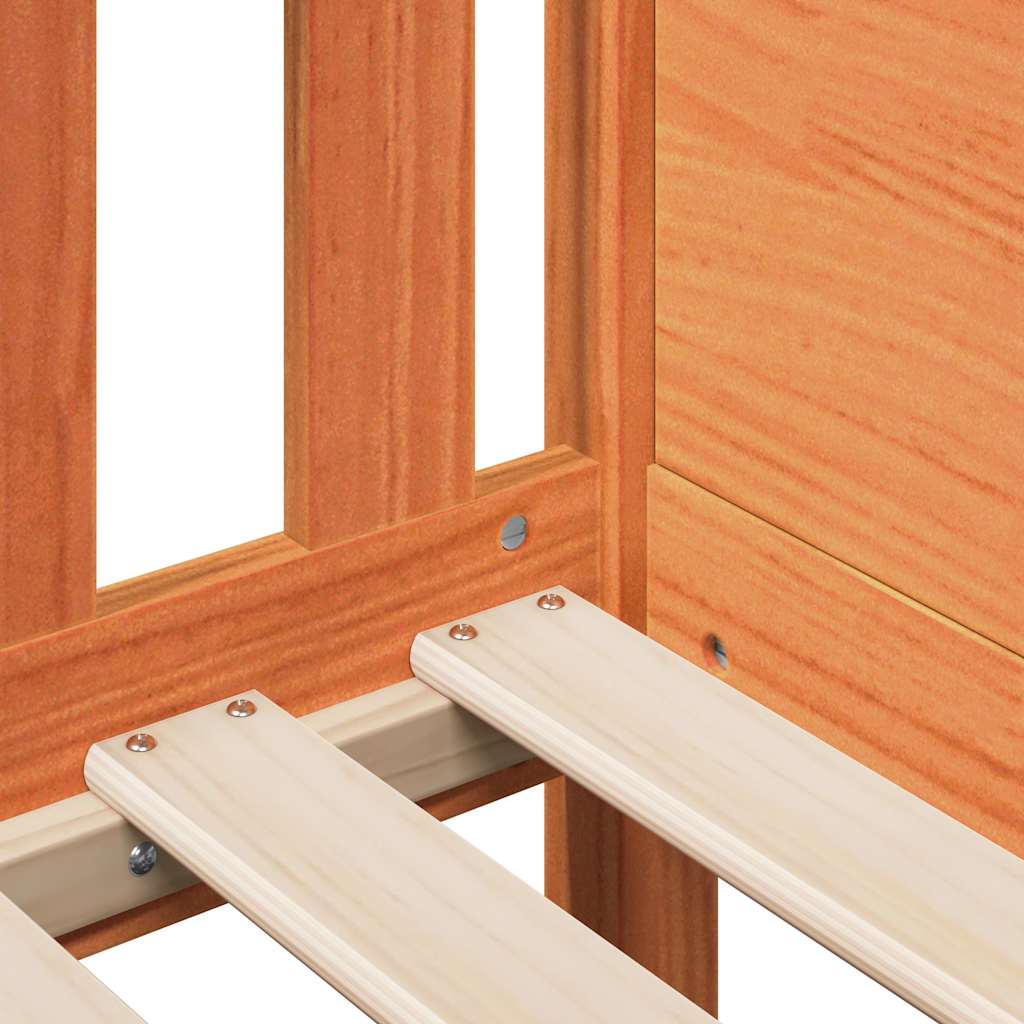 Cadre De Lit Enfant Avec Tiroirs Sans Matelas 80X170 Cm Bois