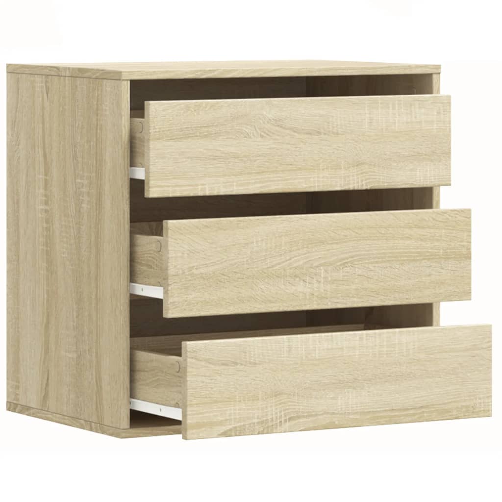 Commode D'angle Bois D'ingénierie Chêne Sonoma