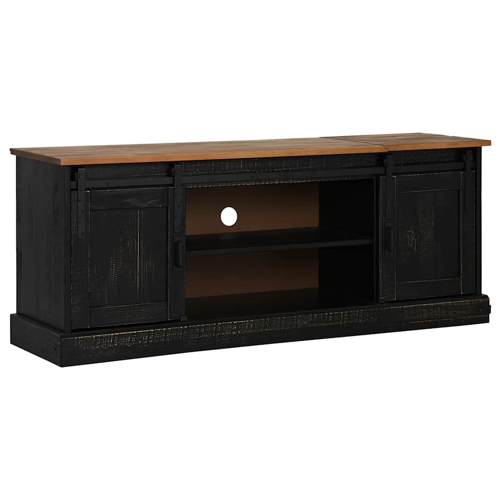 Meuble Tv Halden 2 Portes Coulissantes 150X40X60 Cm