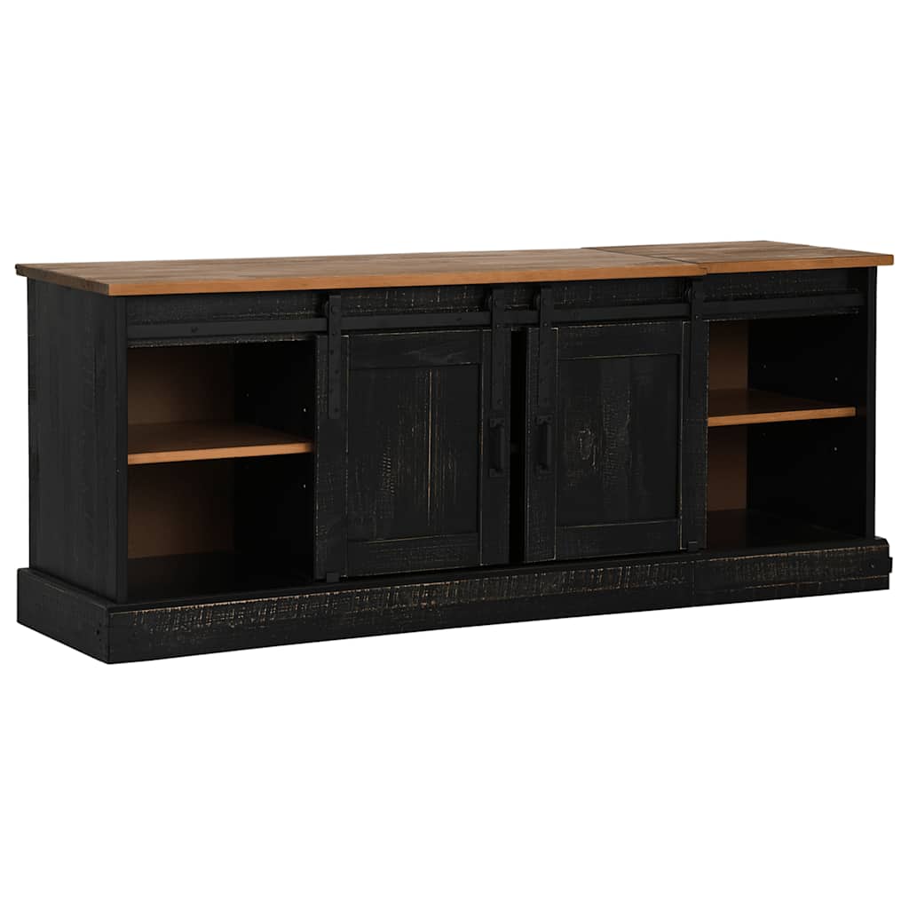 Meuble Tv Halden 2 Portes Coulissantes 150X40X60 Cm