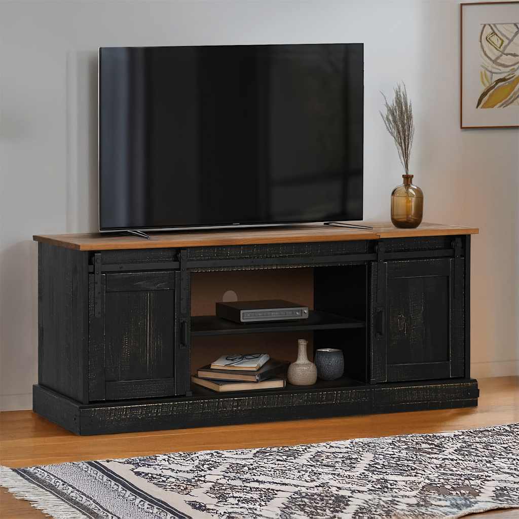 Meuble Tv Halden 2 Portes Coulissantes 150X40X60 Cm