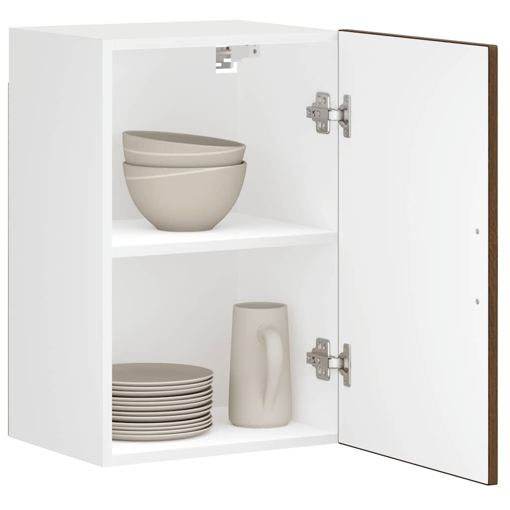 Armoire Murale De Cuisine Porto Bois D'ingénierie Chêne Marron