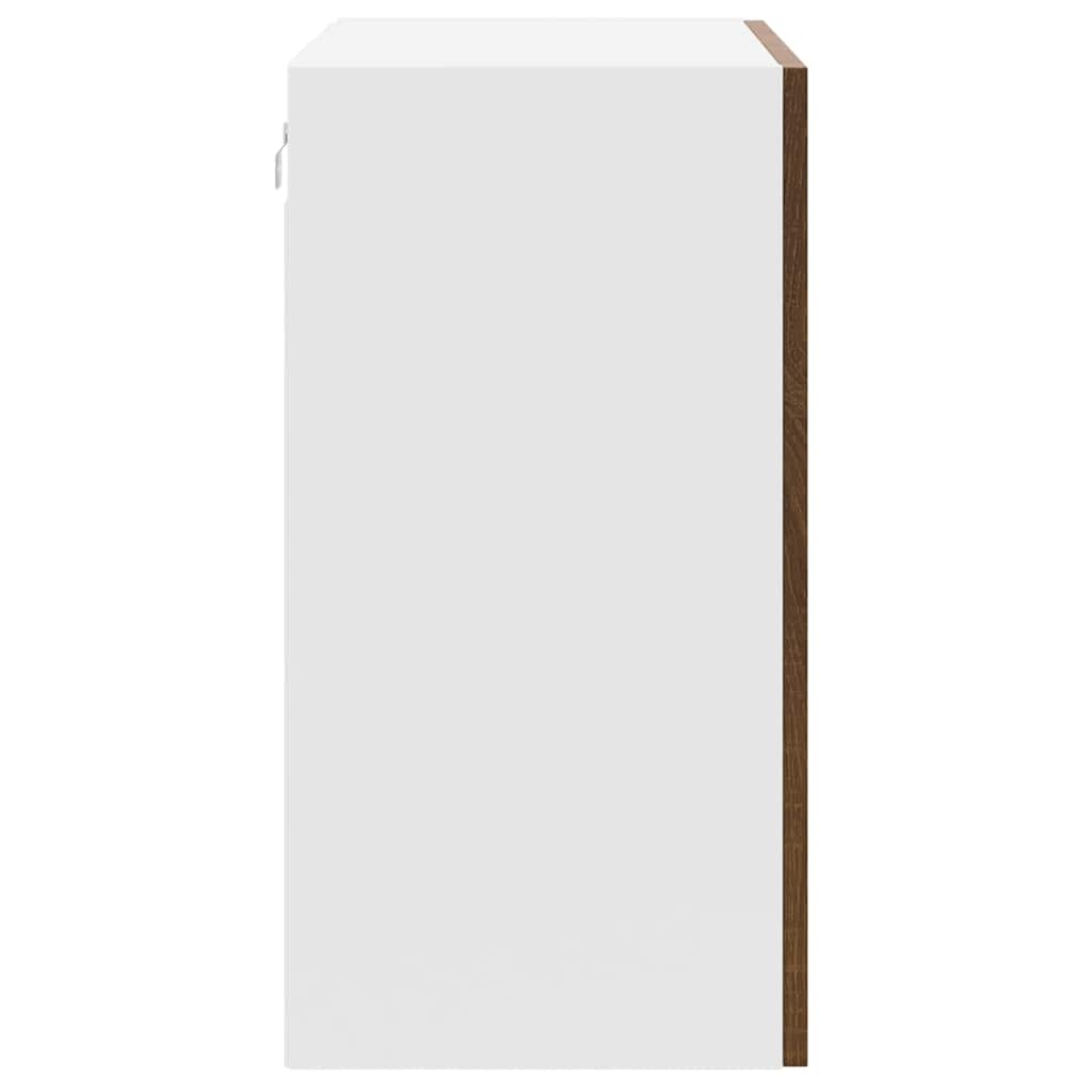 Armoire Murale De Cuisine Porto Bois D'ingénierie Chêne Marron