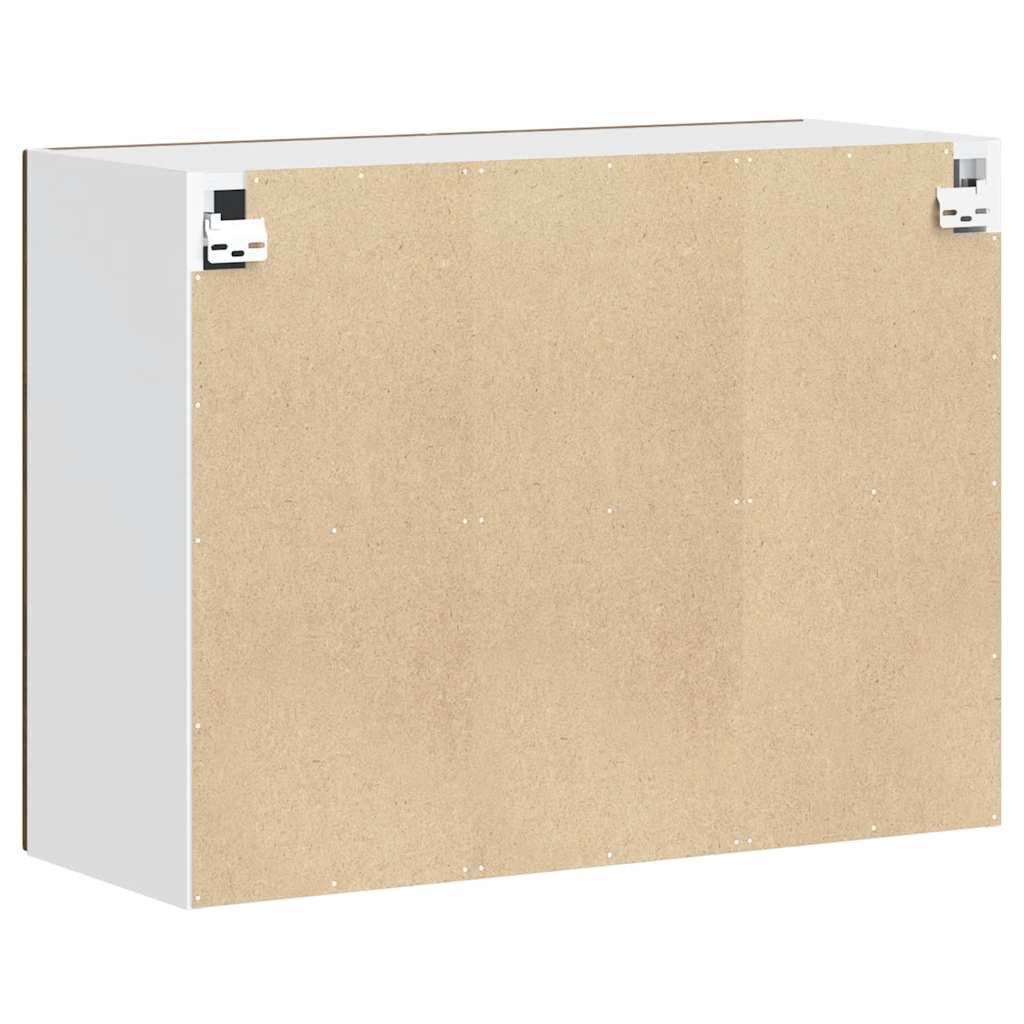 Armoire Murale De Cuisine Porto Bois D'ingénierie Chêne Marron
