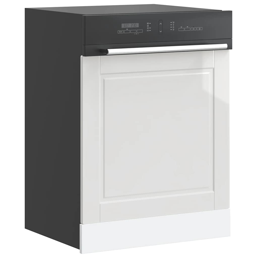 Armoire Murale De Cuisine Porto Bois Ingénierie Blanc Brillant