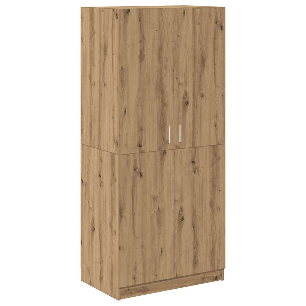 Garde-Robe 80X52X180 Cm Bois D'ingénierie