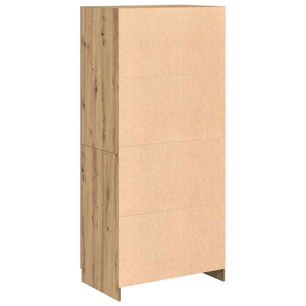 Garde-Robe 80X52X180 Cm Bois D'ingénierie