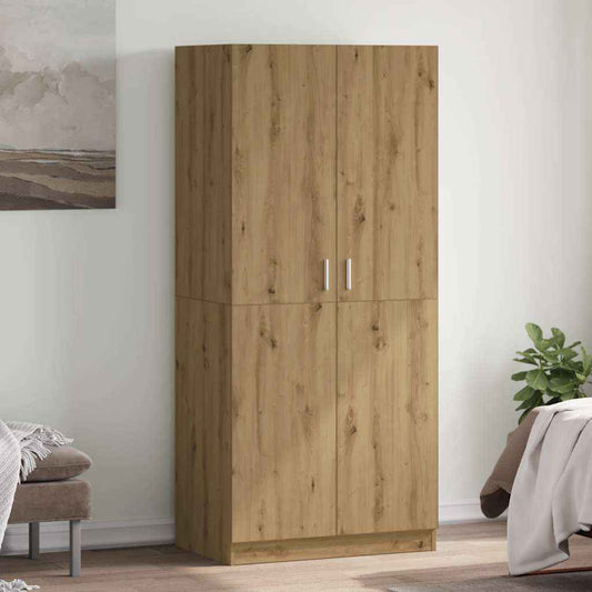 Garde-Robe 80X52X180 Cm Bois D'ingénierie