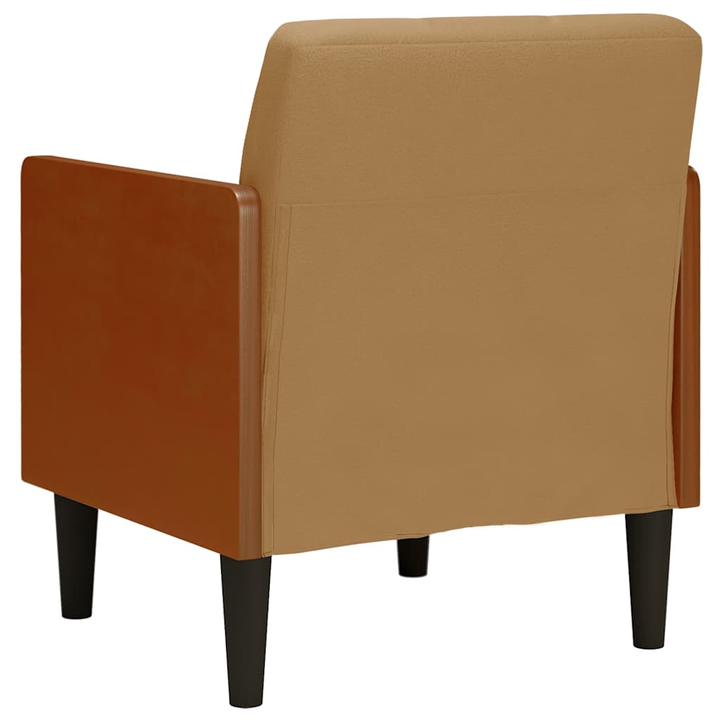 Fauteuil Avec Accoudoirs 55 Cm Velours