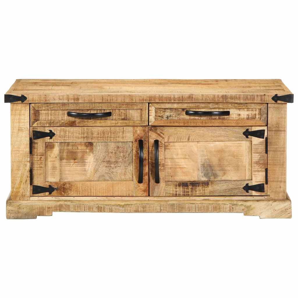 Table basse Marron 90 x 50 x 40 cm Bois de mangue massif