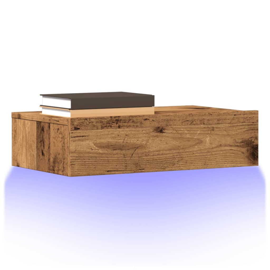 Meuble Tv Avec Éclairages Led 60X35X15,5 Cm