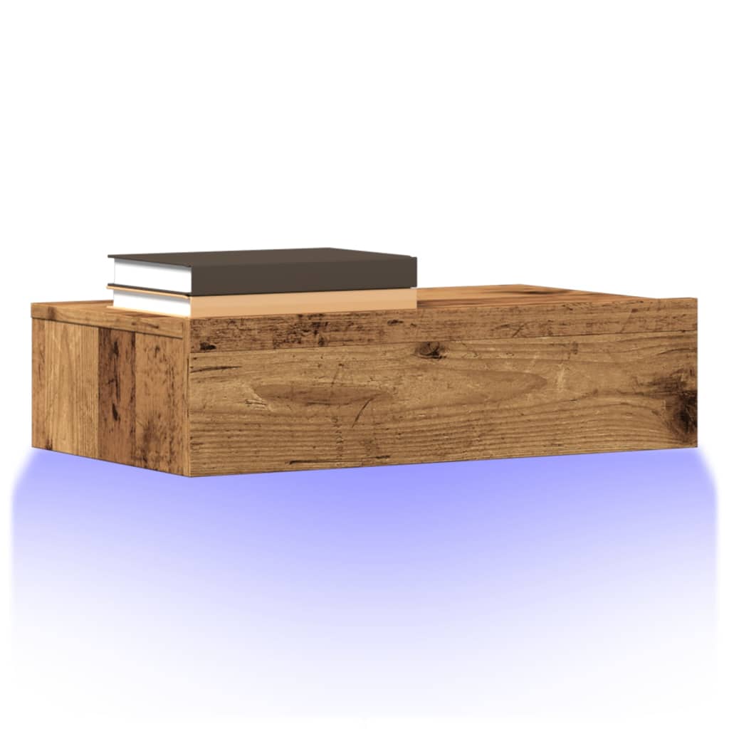 Meuble Tv Avec Éclairages Led 60X35X15,5 Cm