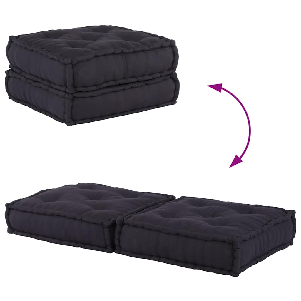 Canapé Modulaire 2 Places 140X70X36 Tissu