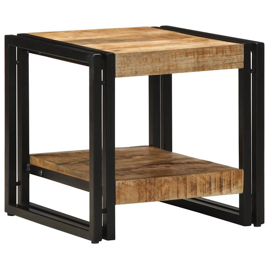 Table Basse Marron Bois De Mangue Massif