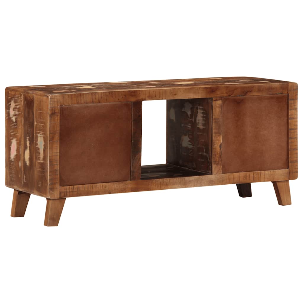 Meuble Tv 105X46X32 Cm Bois Massif De Récupération