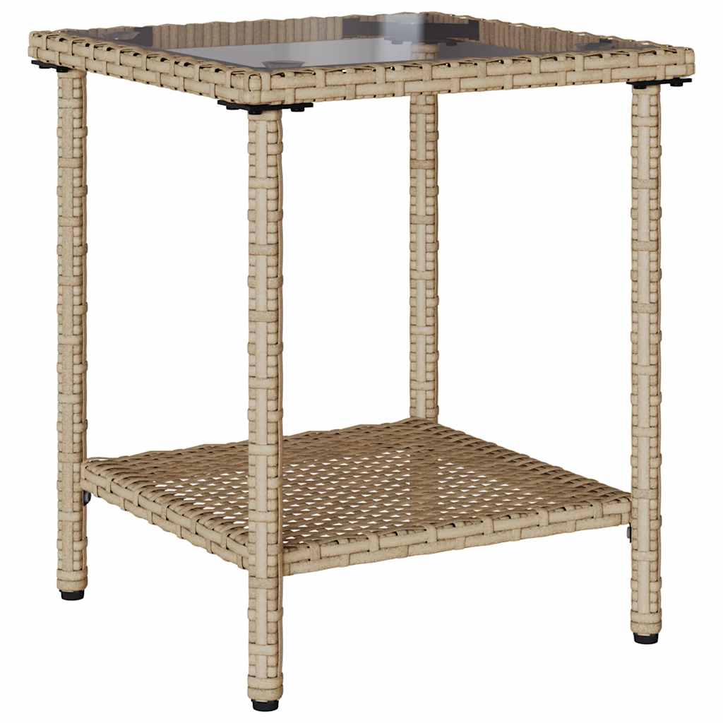 Canapé De Jardin Avec Table Et Coussins En Forme De L Beige