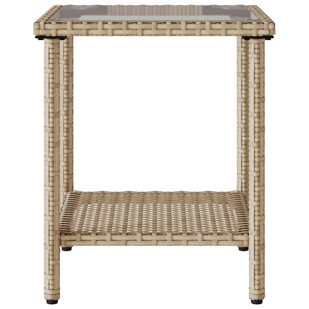 Canapé De Jardin Avec Table Et Coussins En Forme De L Beige