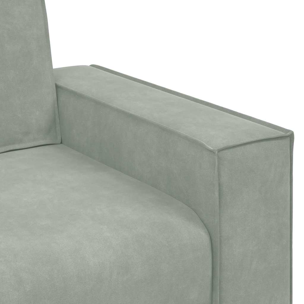 Canapé 3 Pcs 220 X 80 X 84 Cm Tissu En Lin Mélangé