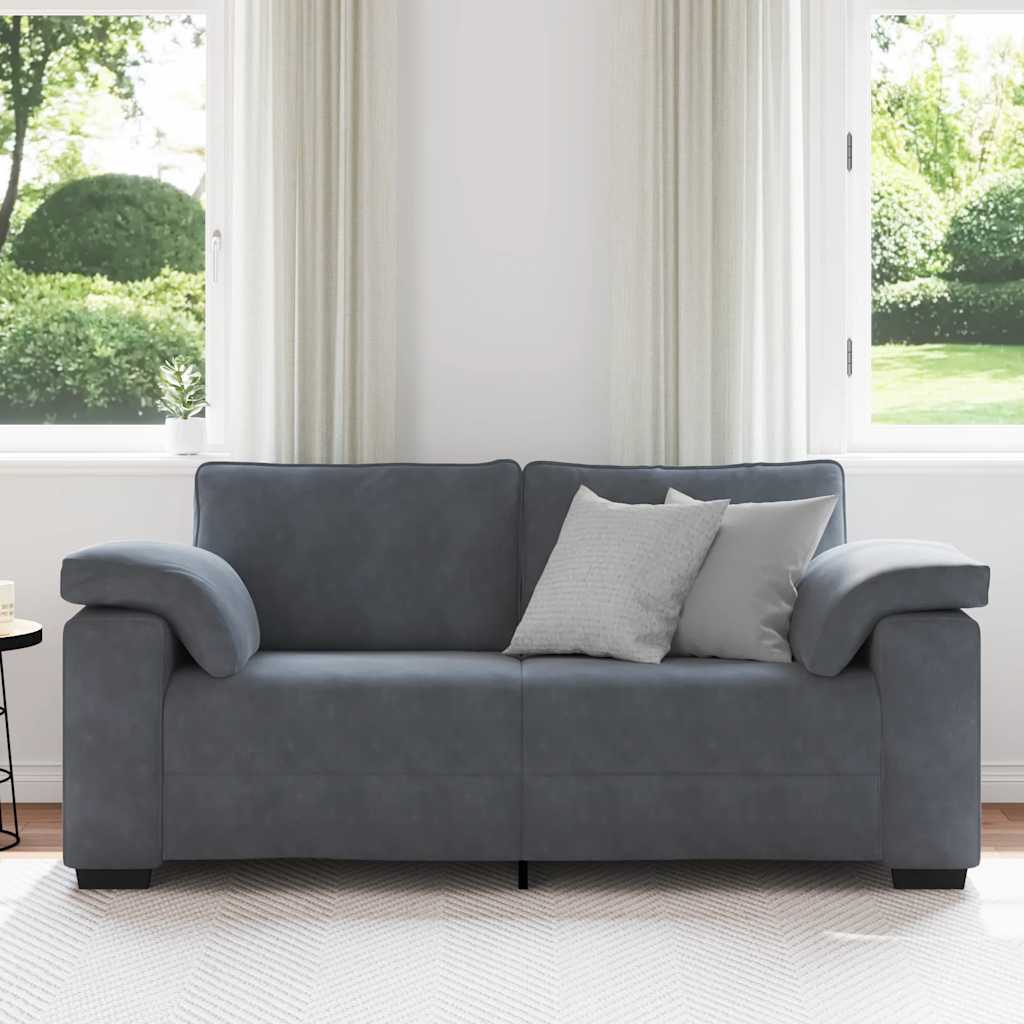 Canapé Causeuse 180X77X82 Cm Velours