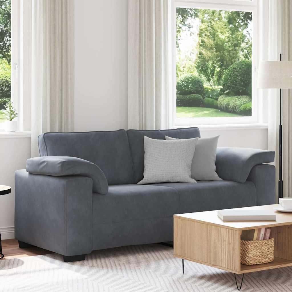 Canapé Causeuse 180X77X82 Cm Velours