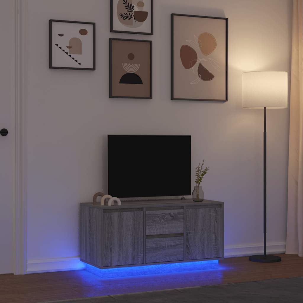 Meuble Tv 188,5X41X50 Cm Bois D'ingénierie