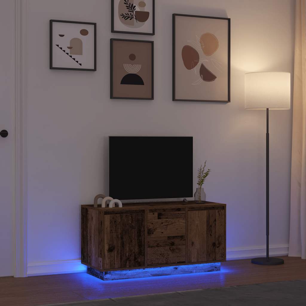 Meuble Tv 188,5X41X50 Cm Bois D'ingénierie