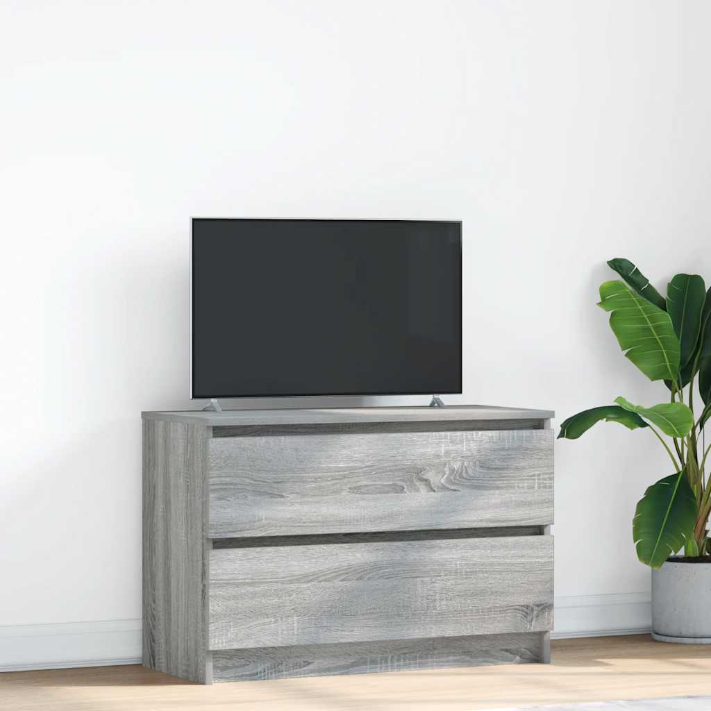 Meuble Tv 100X35X54 Cm Bois D'ingénierie