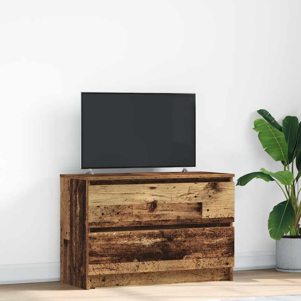 Meuble Tv 100X35X54 Cm Bois D'ingénierie