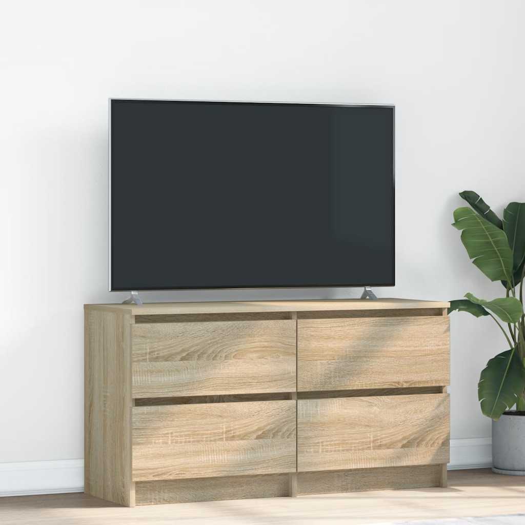 Meuble Tv 100X35X54 Cm Bois D'ingénierie