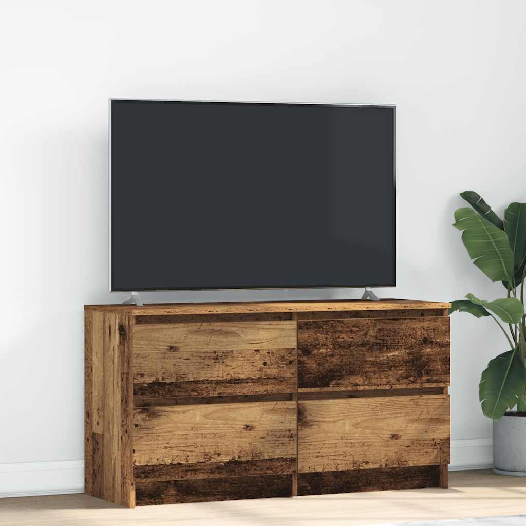 Meuble Tv 100X35X54 Cm Bois D'ingénierie