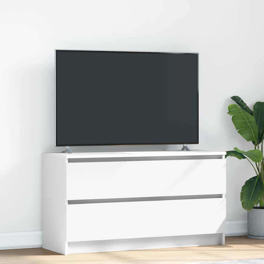 Meuble Tv 100X35X54 Cm Bois D'ingénierie