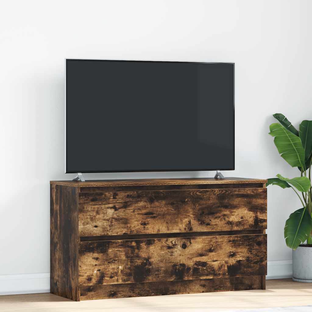 Meuble Tv 100X35X54 Cm Bois D'ingénierie