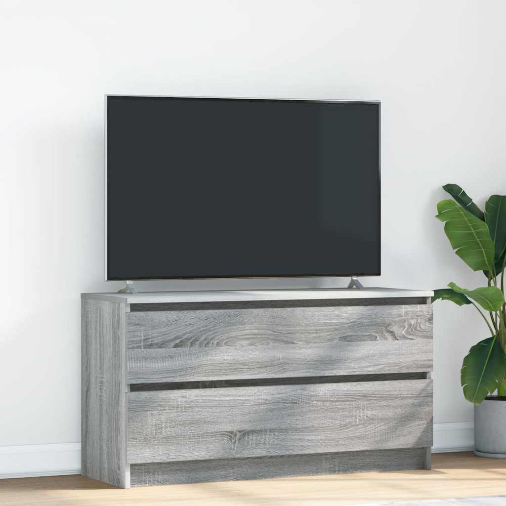 Meuble Tv 100X35X54 Cm Bois D'ingénierie