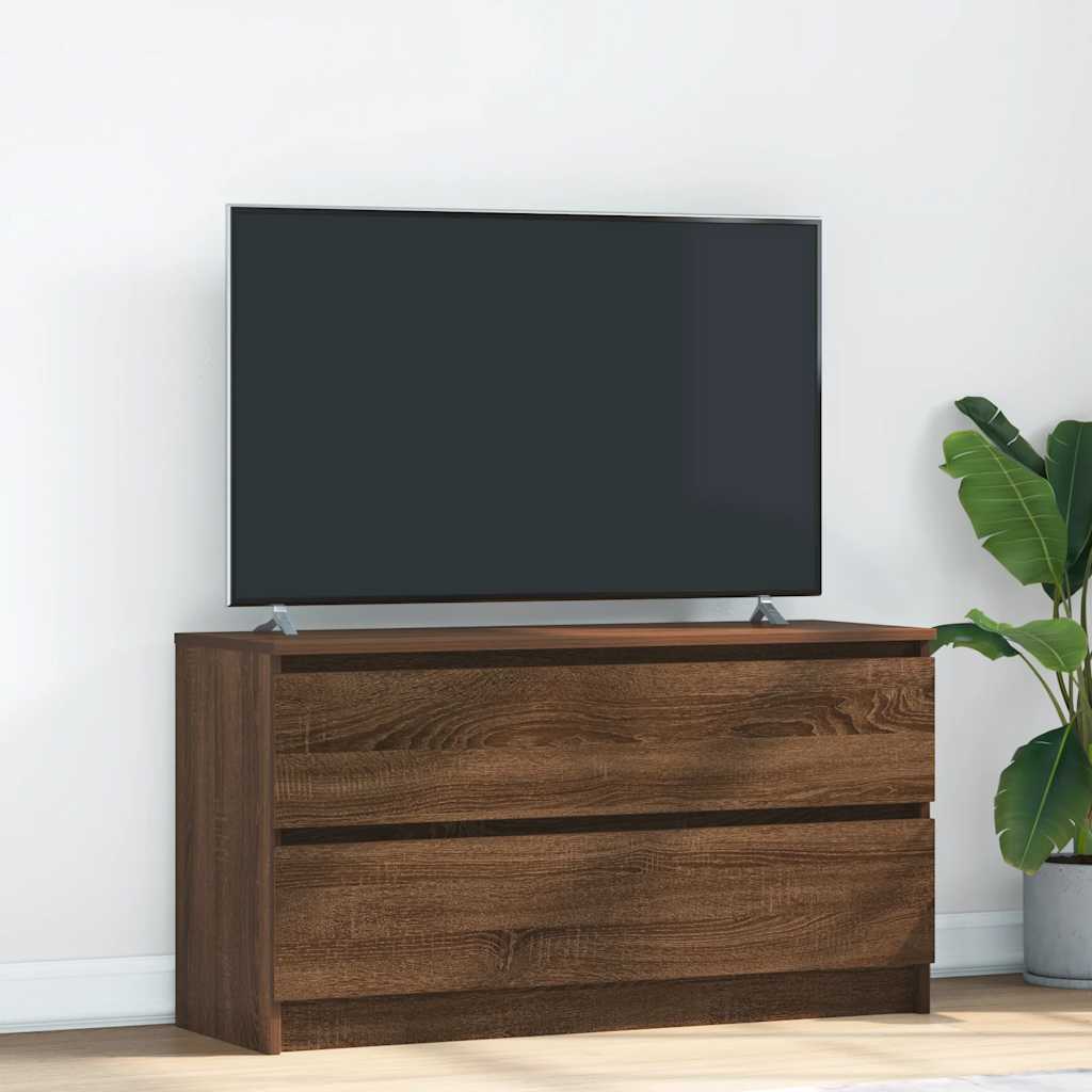 Meuble Tv 100X35X54 Cm Bois D'ingénierie