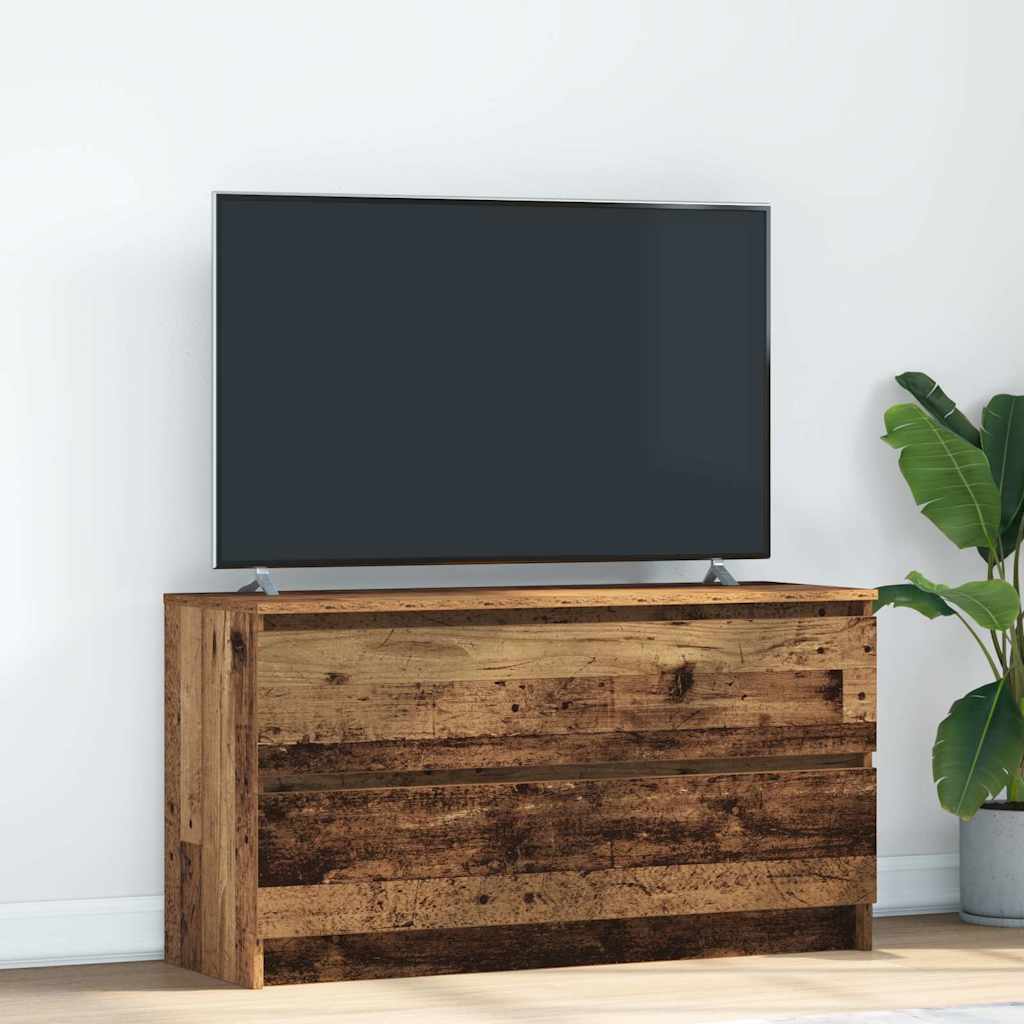 Meuble Tv 100X35X54 Cm Bois D'ingénierie