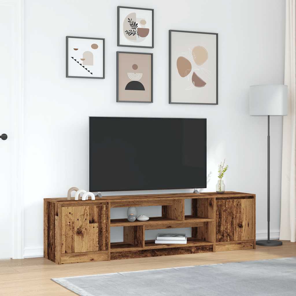 Meuble Tv 188,5X41X50 Cm Bois D'ingénierie