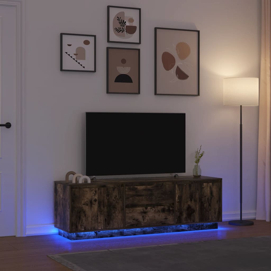 Meuble Tv 188,5X41X50 Cm Bois D'ingénierie
