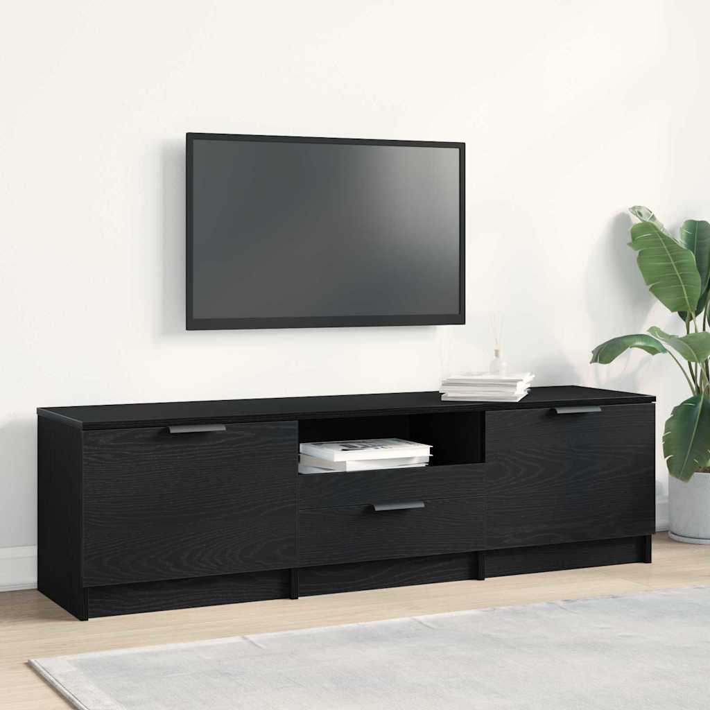 Meuble Tv Avec Tiroir 140 X 35 X 40 Cm Bois D'ingénierie