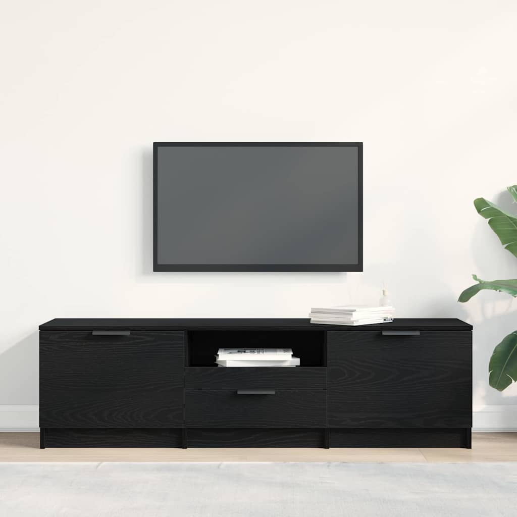 Meuble Tv Avec Tiroir 140 X 35 X 40 Cm Bois D'ingénierie