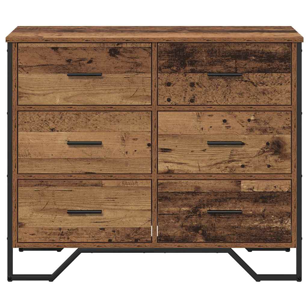 Commode Avec Tiroir 2 Pcs 91 X 35,5 X 74,5 Cm