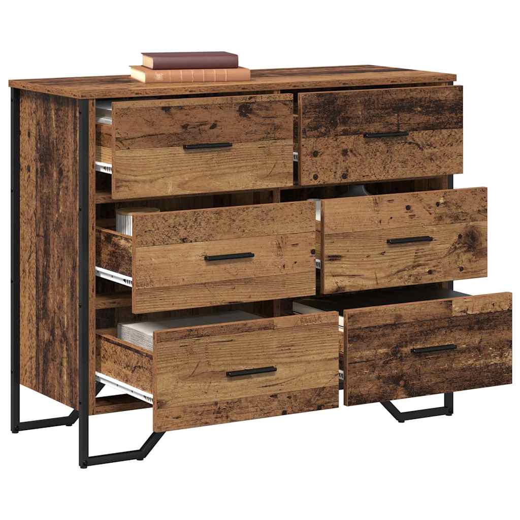 Commode Avec Tiroir 2 Pcs 91 X 35,5 X 74,5 Cm