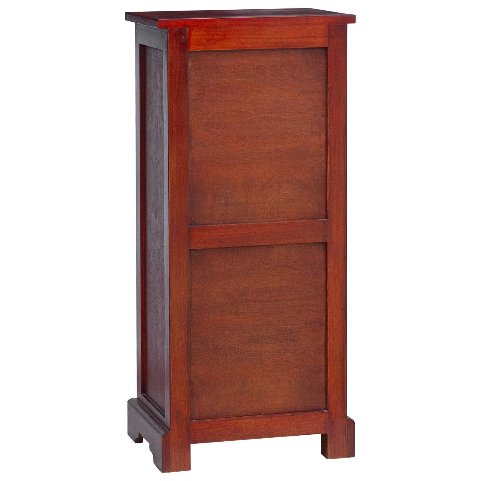 Commode Marron 45 X 35 X 100,5 Cm Bois De Mahogany Massif