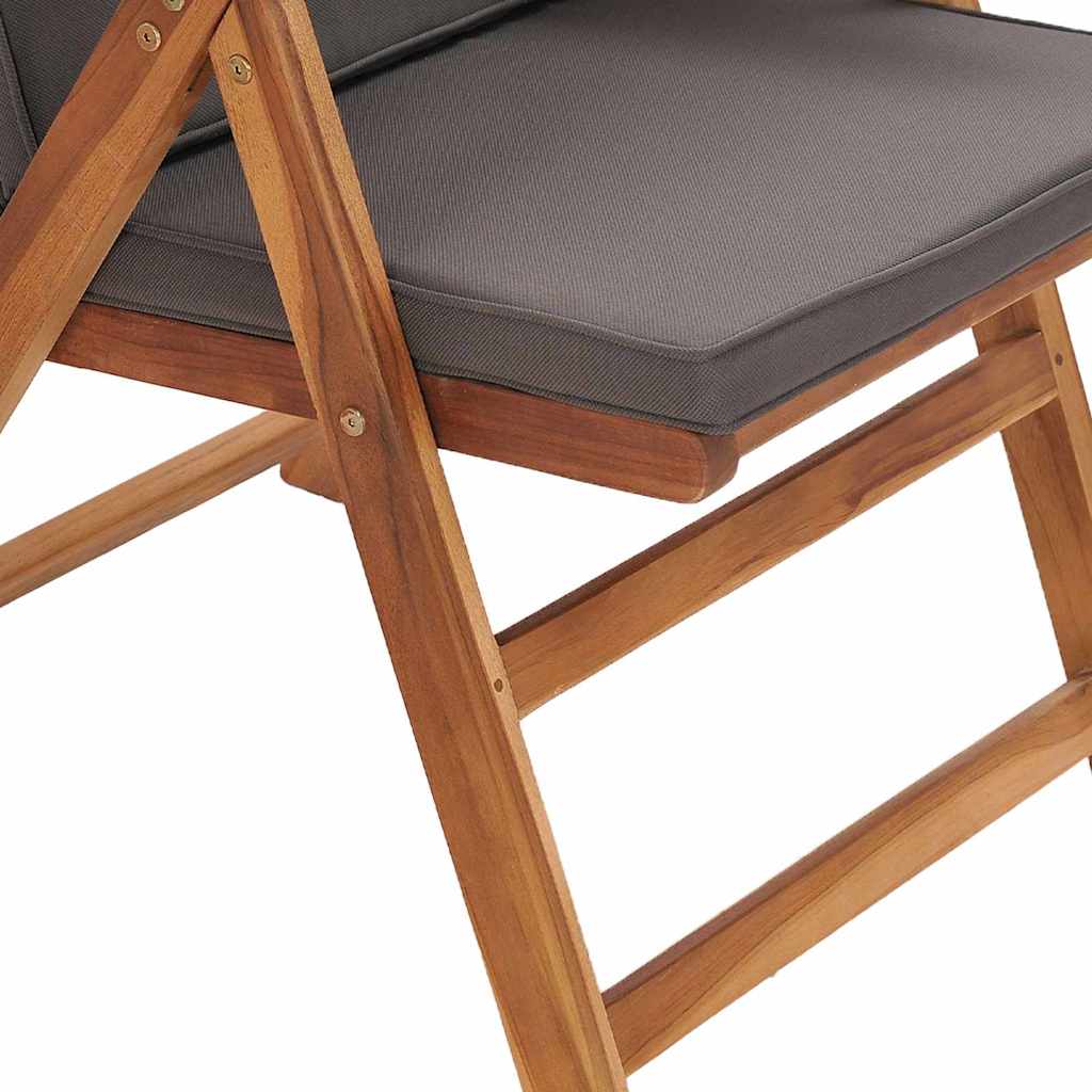 Chaise De Jardin 8 Pcs Marron Et 57 X 71,5 X 104 Cm