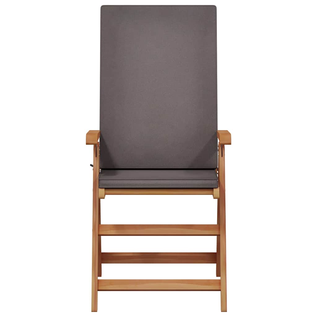 Chaise De Jardin 8 Pcs Marron Et 57 X 71,5 X 104 Cm