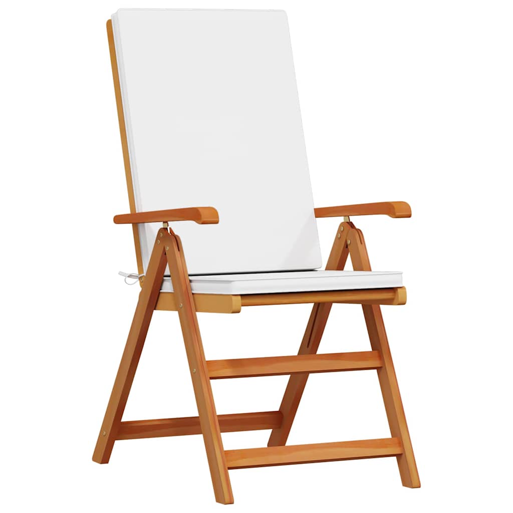 Chaise De Jardin 6 Pcs Marron Et Blanc 57 X 71,5 X 104 Cm