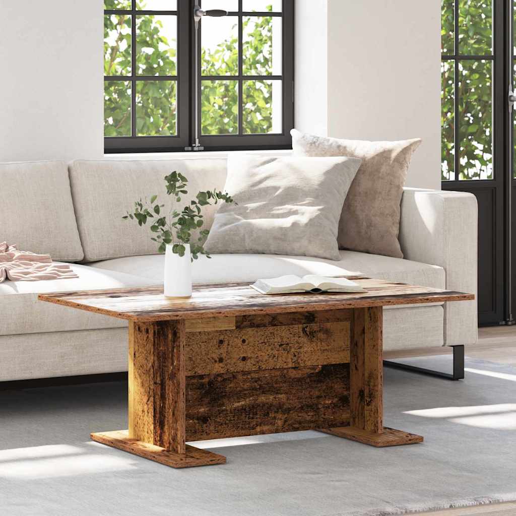 Table Basse 103,5 X 60 X 40 Cm Bois D'ingénierie