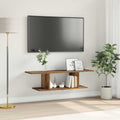 Ensemble Meuble Tv Marron 103 X 30 X 26,5 Cm Bois D'ingénierie